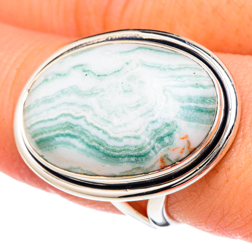 Ocean Jasper Rings handcrafted by Anasilvercos - RING96185