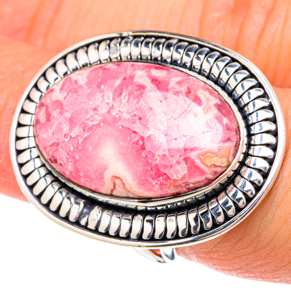 Rhodochrosite Rings handcrafted by Anasilvercos - RING96201