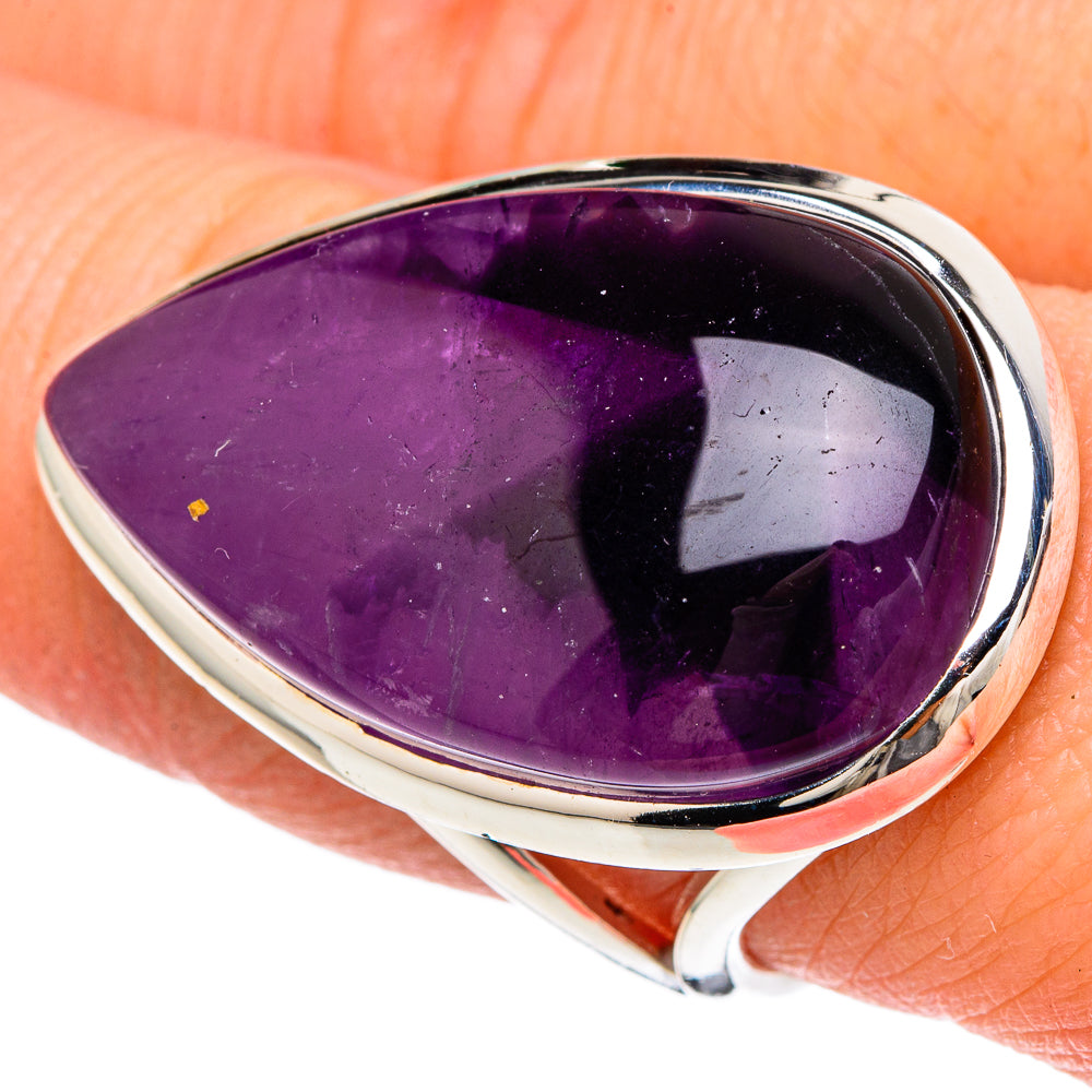 Amethyst Rings handcrafted by Anasilvercos - RING96204