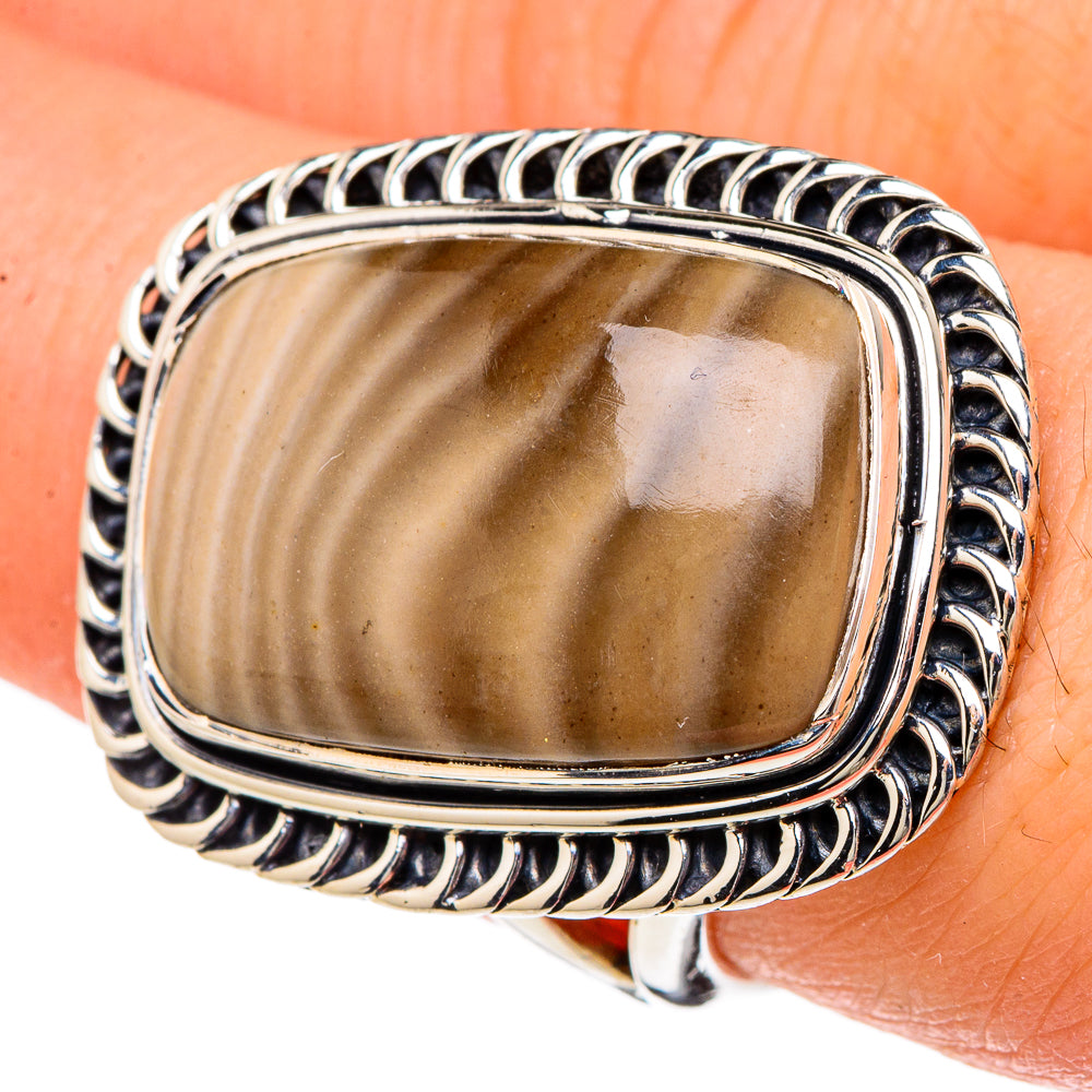 Imperial Jasper Rings handcrafted by Anasilvercos - RING96282