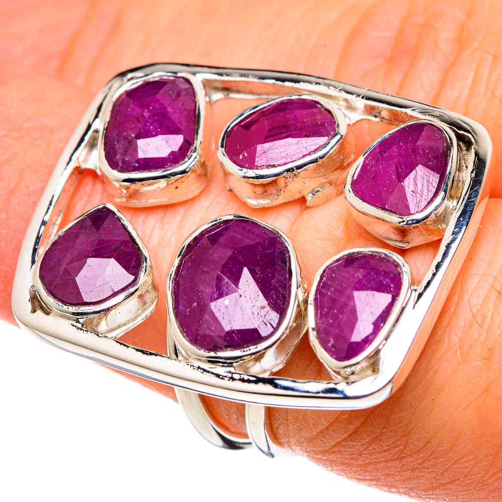 Green Tourmaline Rings handcrafted by Anasilvercos - RING96317