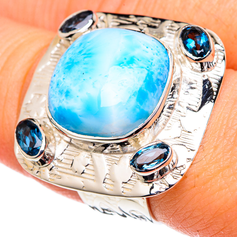 Labradorite Rings handcrafted by Anasilvercos - RING96325