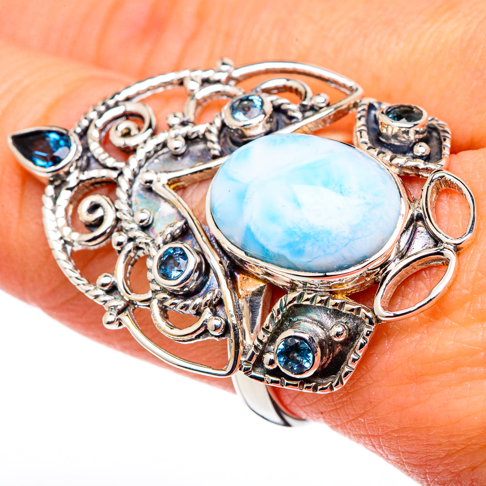 Labradorite Rings handcrafted by Anasilvercos - RING96326