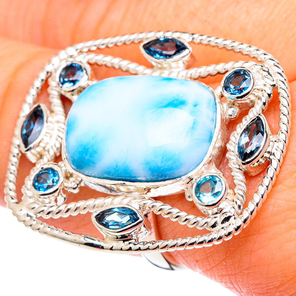 Labradorite Rings handcrafted by Anasilvercos - RING96327