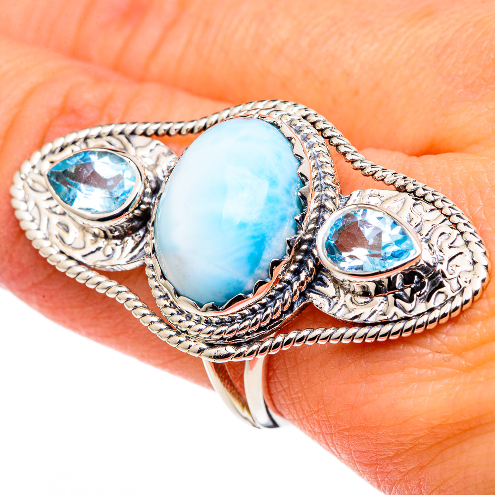 Labradorite Rings handcrafted by Anasilvercos - RING96331