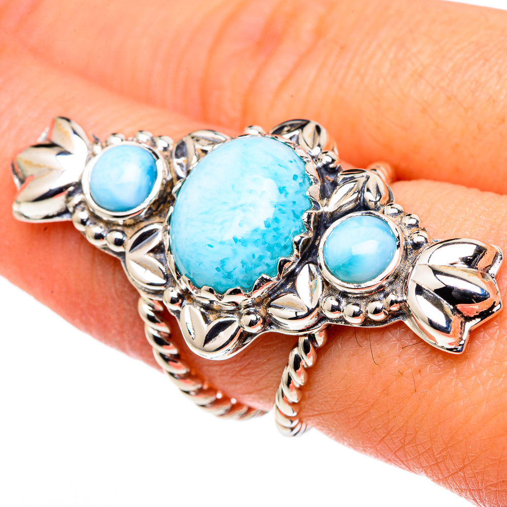 Labradorite, Peridot Rings handcrafted by Anasilvercos - RING96337