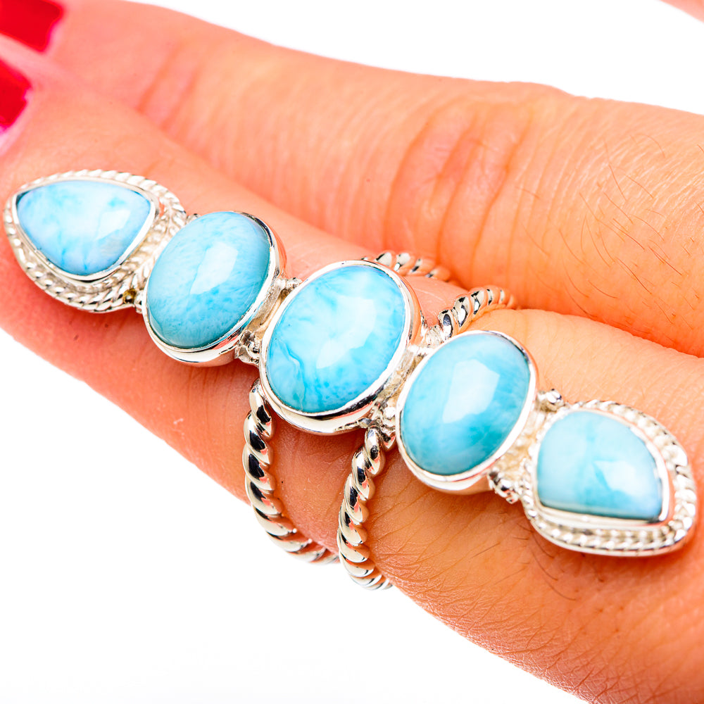 Ruby, Morganite Rings handcrafted by Anasilvercos - RING96393