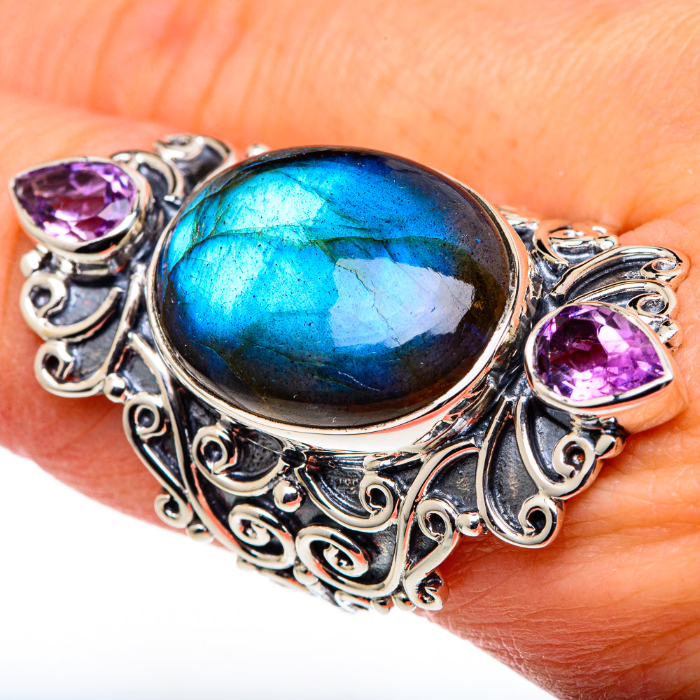 Tanzanite Rings handcrafted by Anasilvercos - RING96403