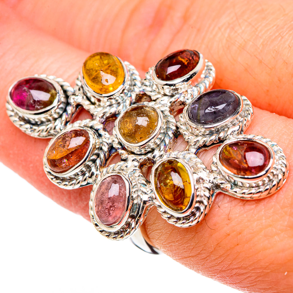 Tourmaline Rings handcrafted by Anasilvercos - RING96418