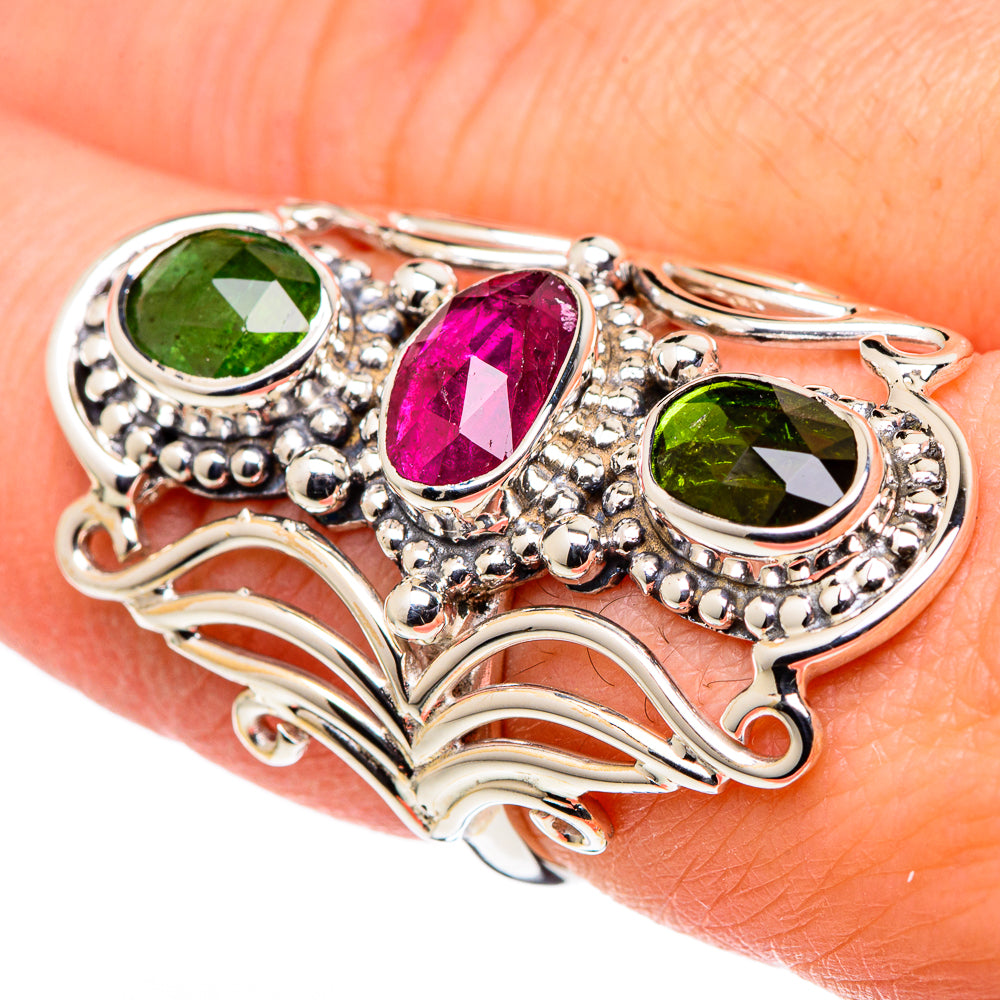 Tourmaline Rings handcrafted by Anasilvercos - RING96419