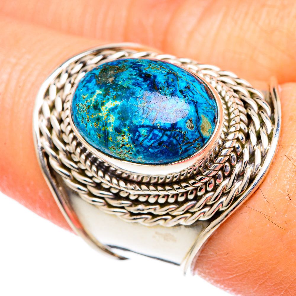 Shattuckite Rings handcrafted by Anasilvercos - RING96427