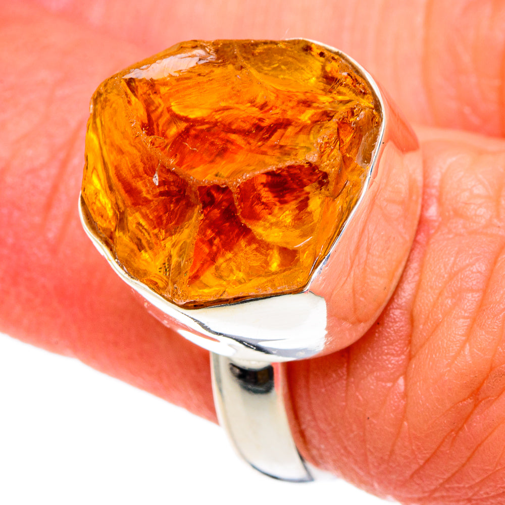 Citrine Rings handcrafted by Anasilvercos - RING96432