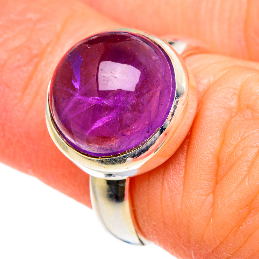Amethyst Rings handcrafted by Anasilvercos - RING96438