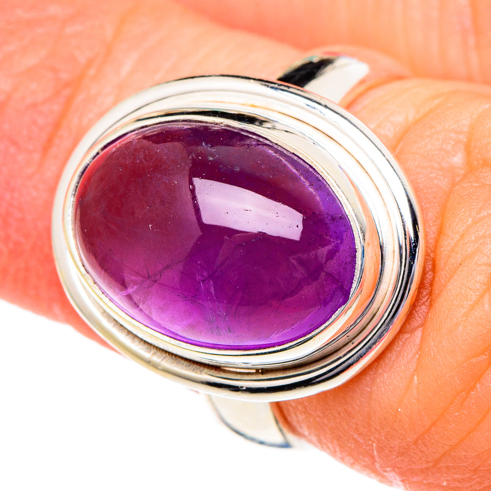 Amethyst Rings handcrafted by Anasilvercos - RING96441
