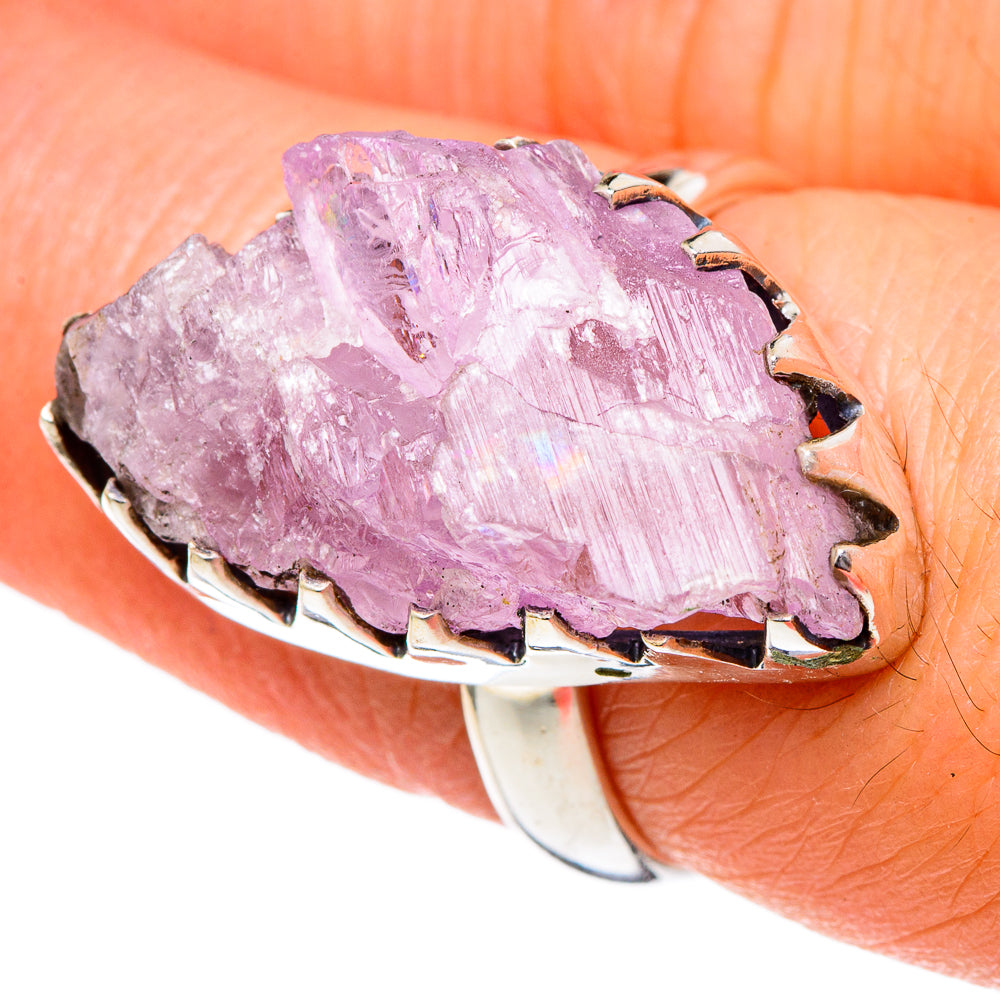 Kunzite Rings handcrafted by Anasilvercos - RING96457