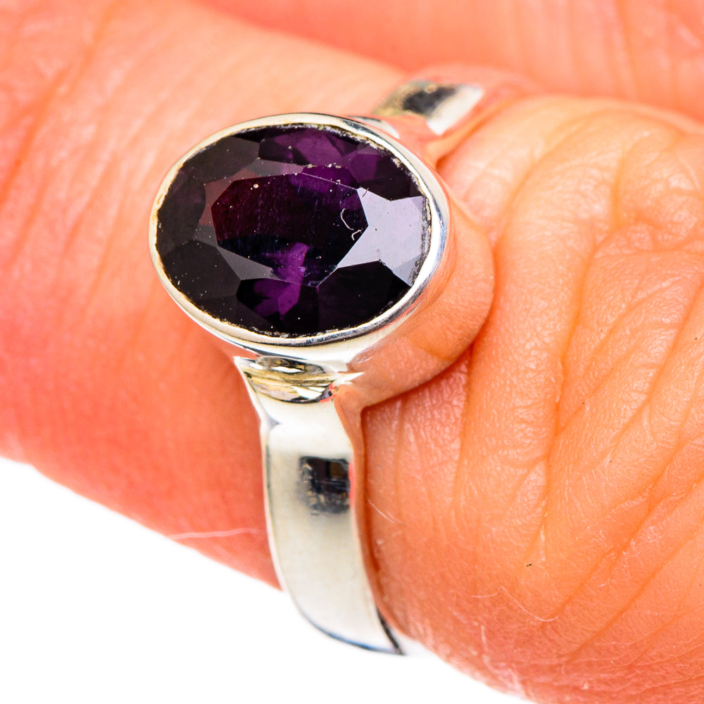 Purple Spinel Rings handcrafted by Anasilvercos - RING96459