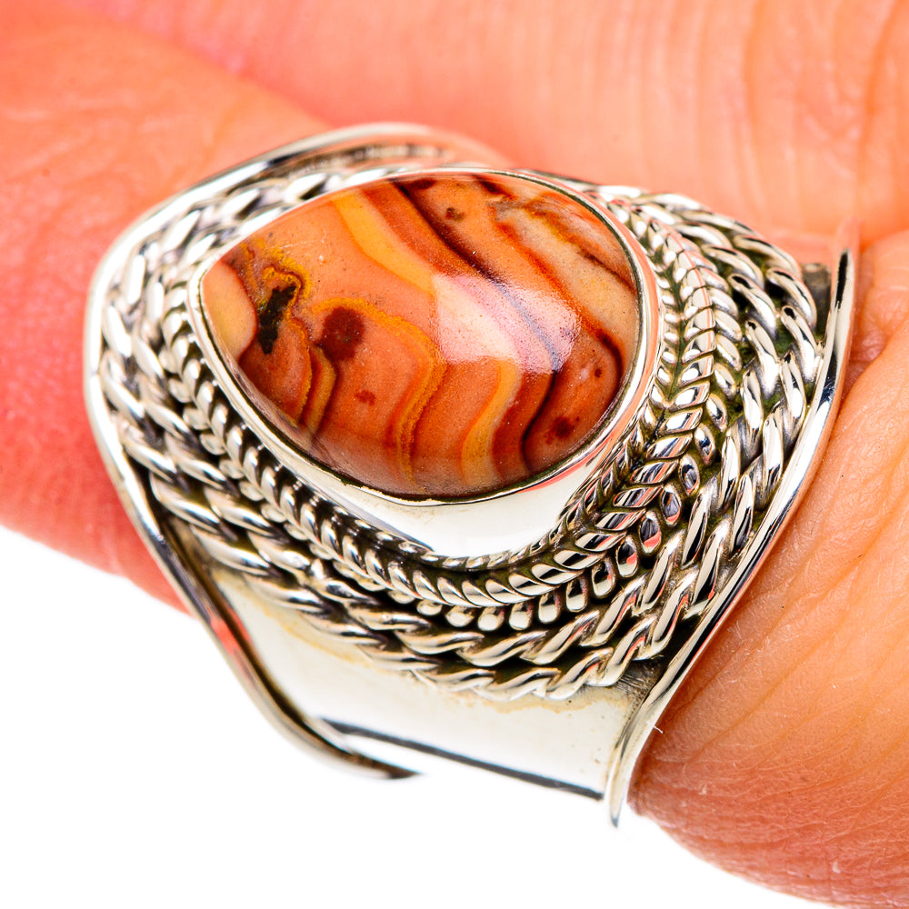 Mookaite Rings handcrafted by Anasilvercos - RING96473