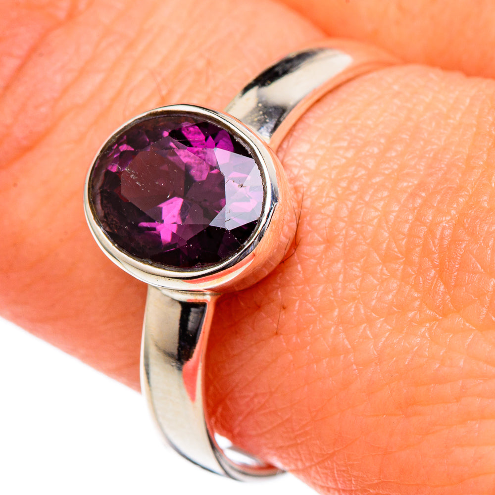 Pink Quartz Rings handcrafted by Anasilvercos - RING96476