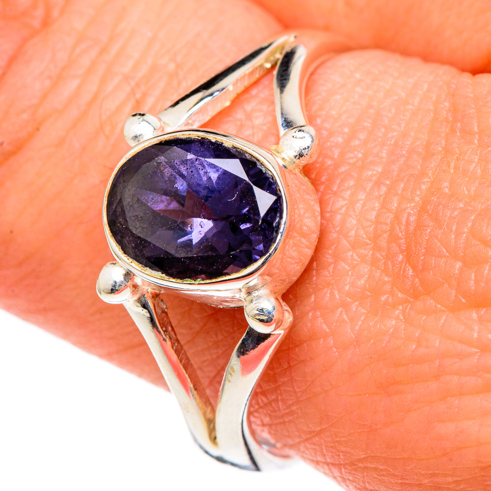 Purple Spinel Rings handcrafted by Anasilvercos - RING96480