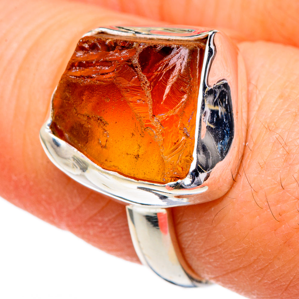 Citrine Rings handcrafted by Anasilvercos - RING96494