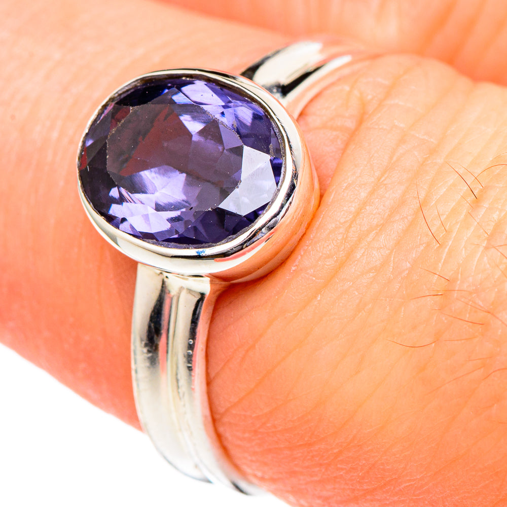 Purple Spinel Rings handcrafted by Anasilvercos - RING96511