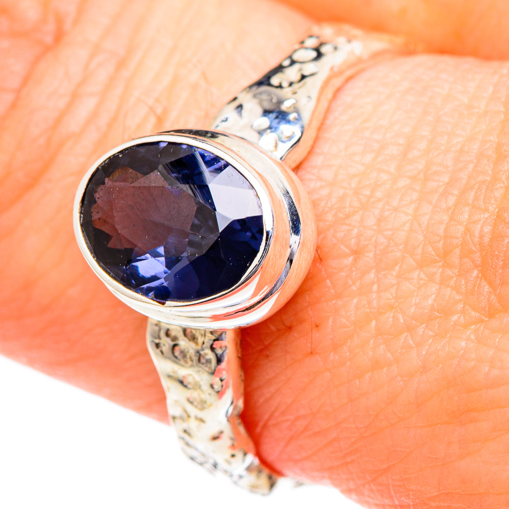 Purple Spinel Rings handcrafted by Anasilvercos - RING96522