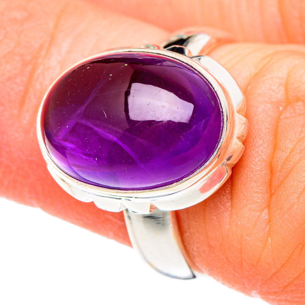 Amethyst Rings handcrafted by Anasilvercos - RING96533