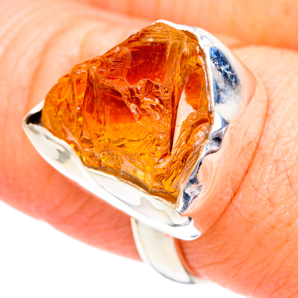Citrine Rings handcrafted by Anasilvercos - RING96542