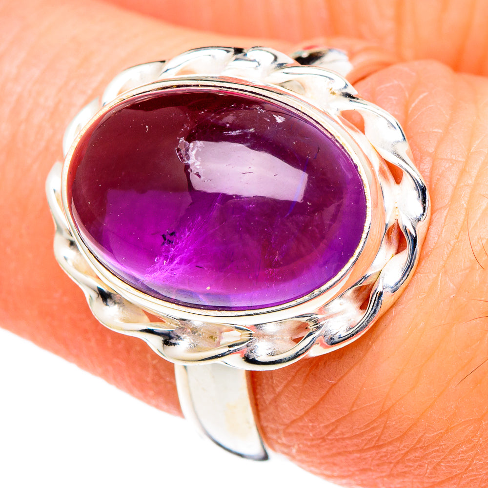 Amethyst Rings handcrafted by Anasilvercos - RING96545