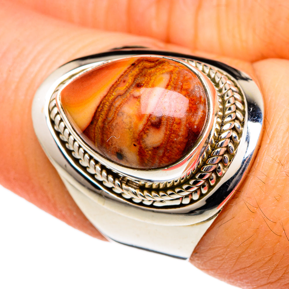 Mookaite Rings handcrafted by Anasilvercos - RING96552