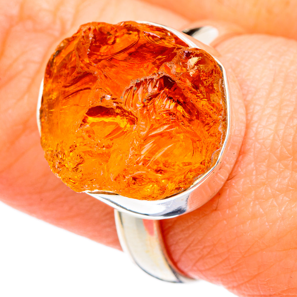Citrine Rings handcrafted by Anasilvercos - RING96554