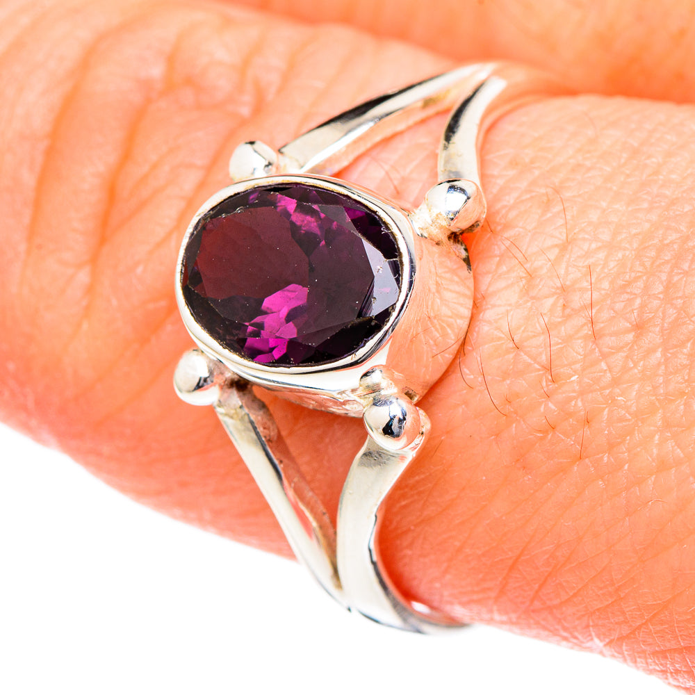 Red Spinel Rings handcrafted by Anasilvercos - RING96557