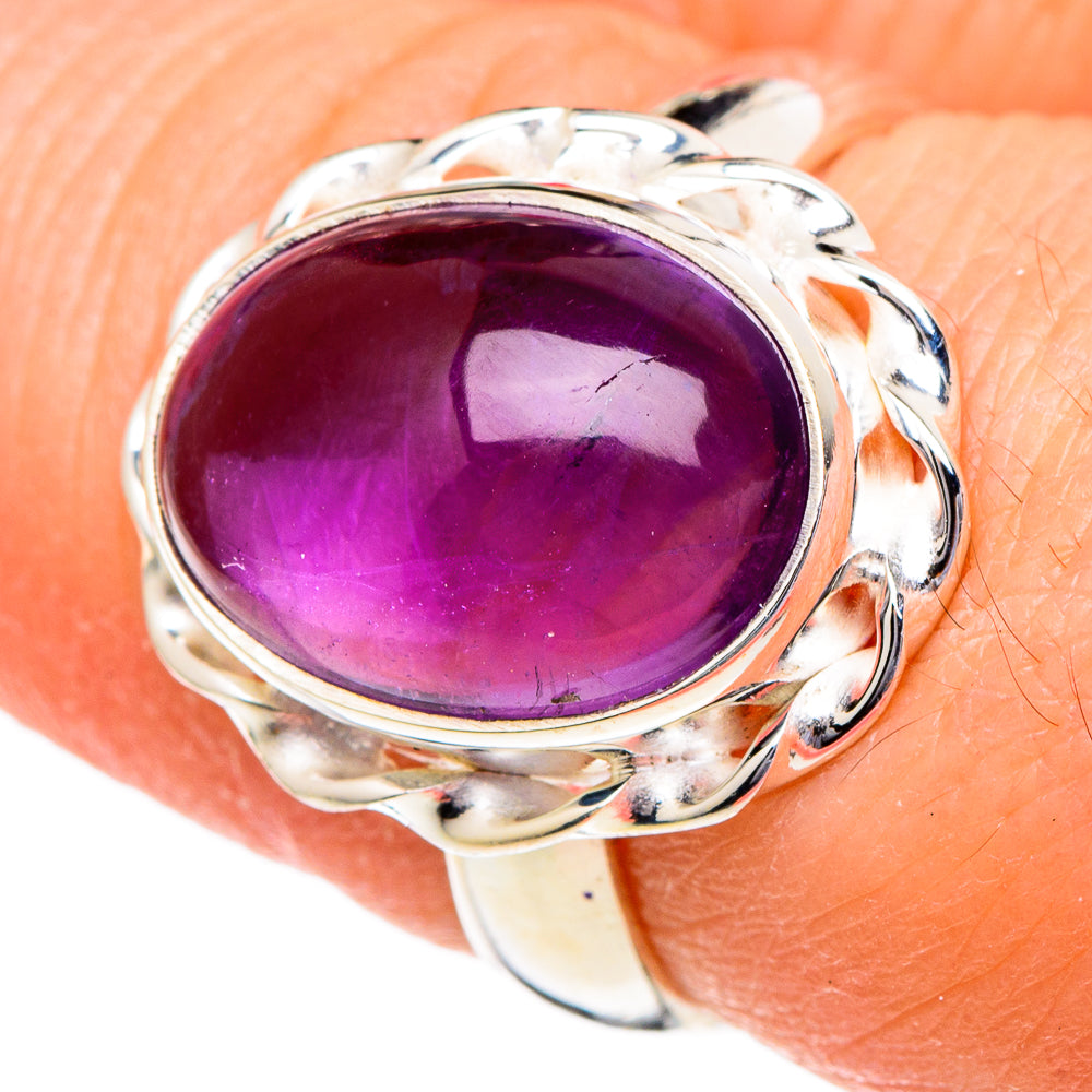 Amethyst Rings handcrafted by Anasilvercos - RING96558