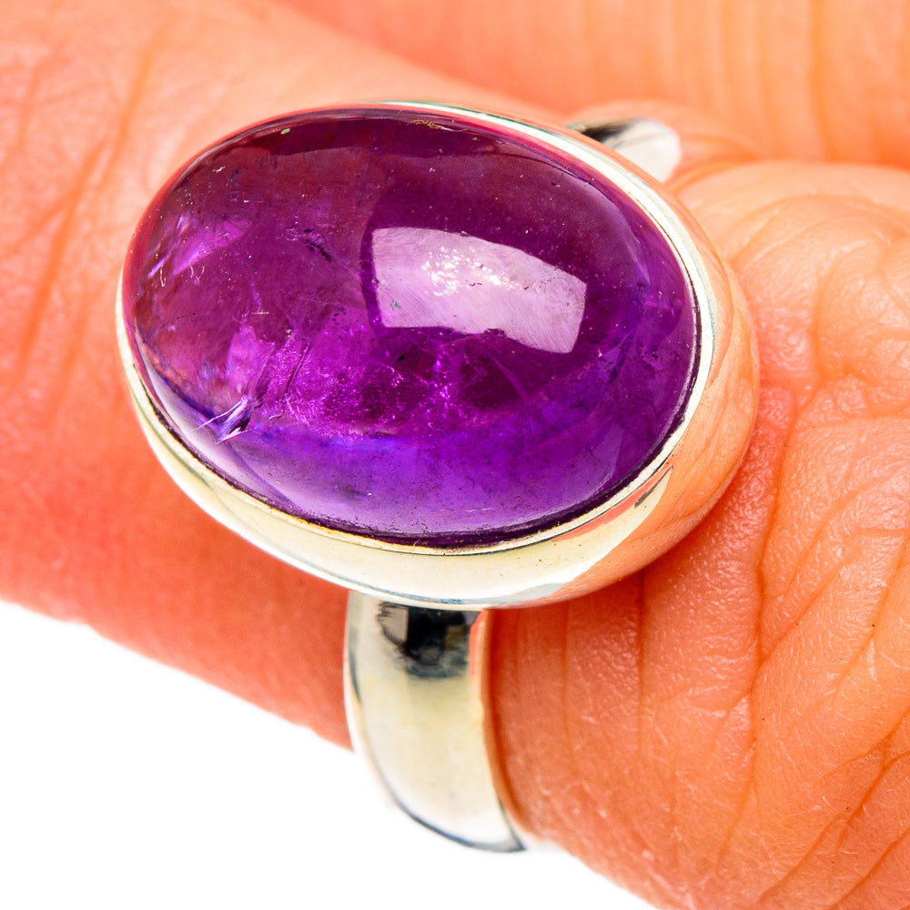 Amethyst Rings handcrafted by Anasilvercos - RING96559
