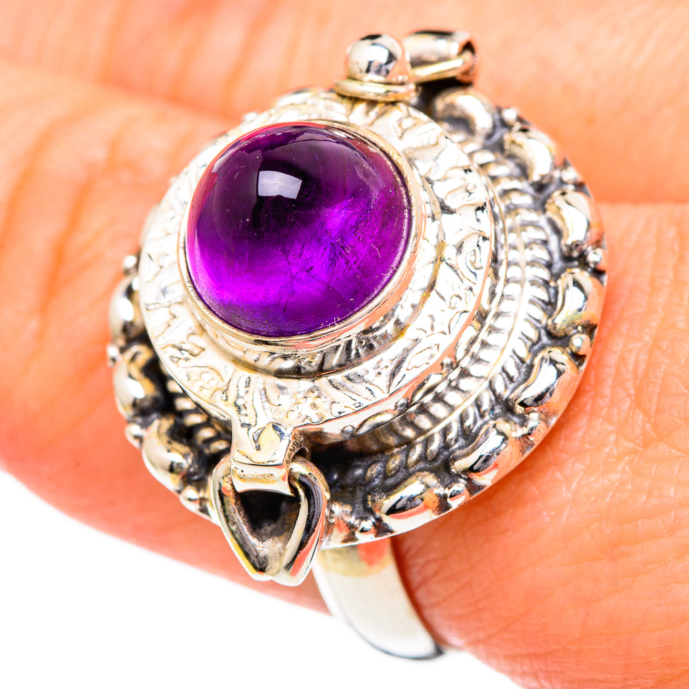 Amethyst Rings handcrafted by Anasilvercos - RING96560