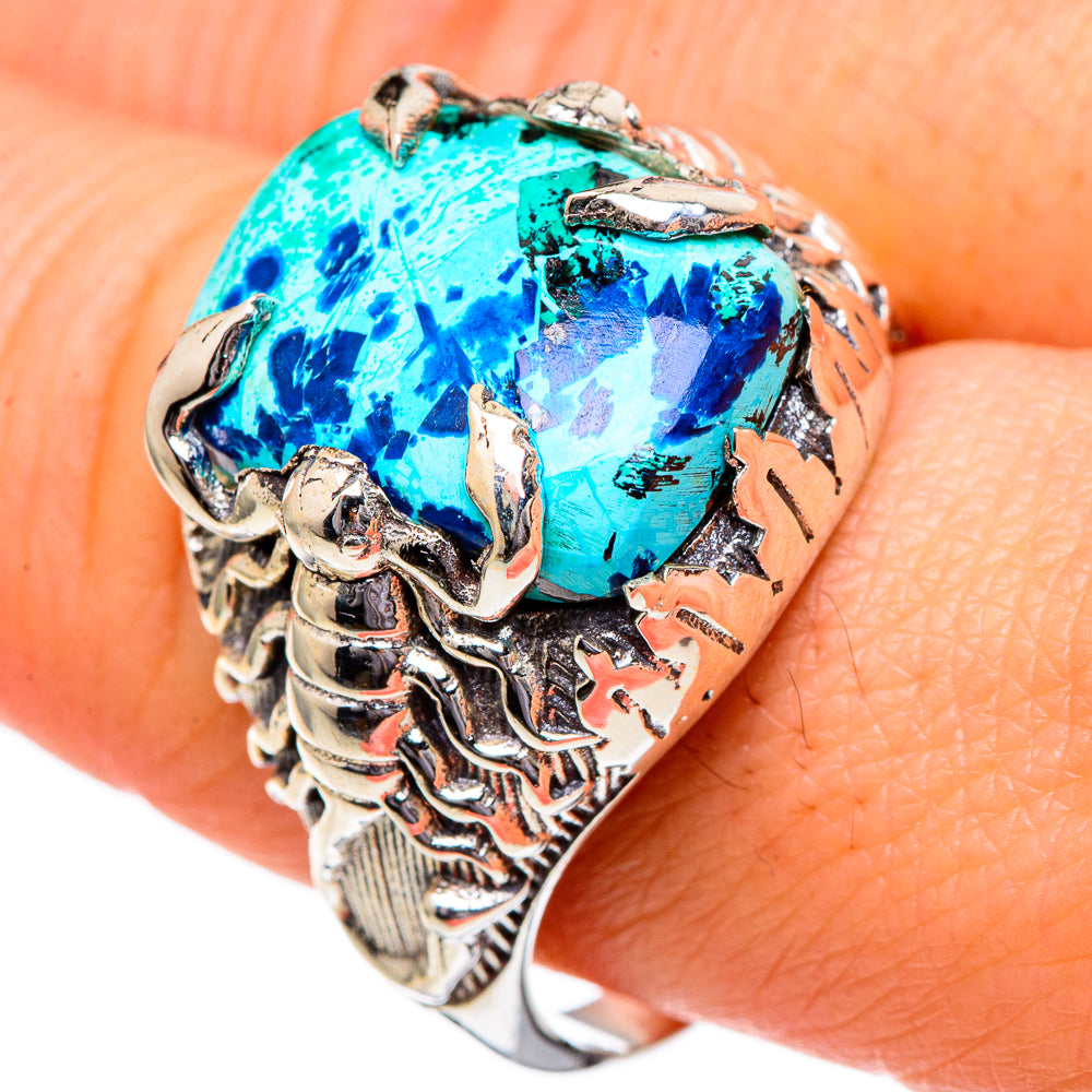 Shattuckite Rings handcrafted by Anasilvercos - RING96575
