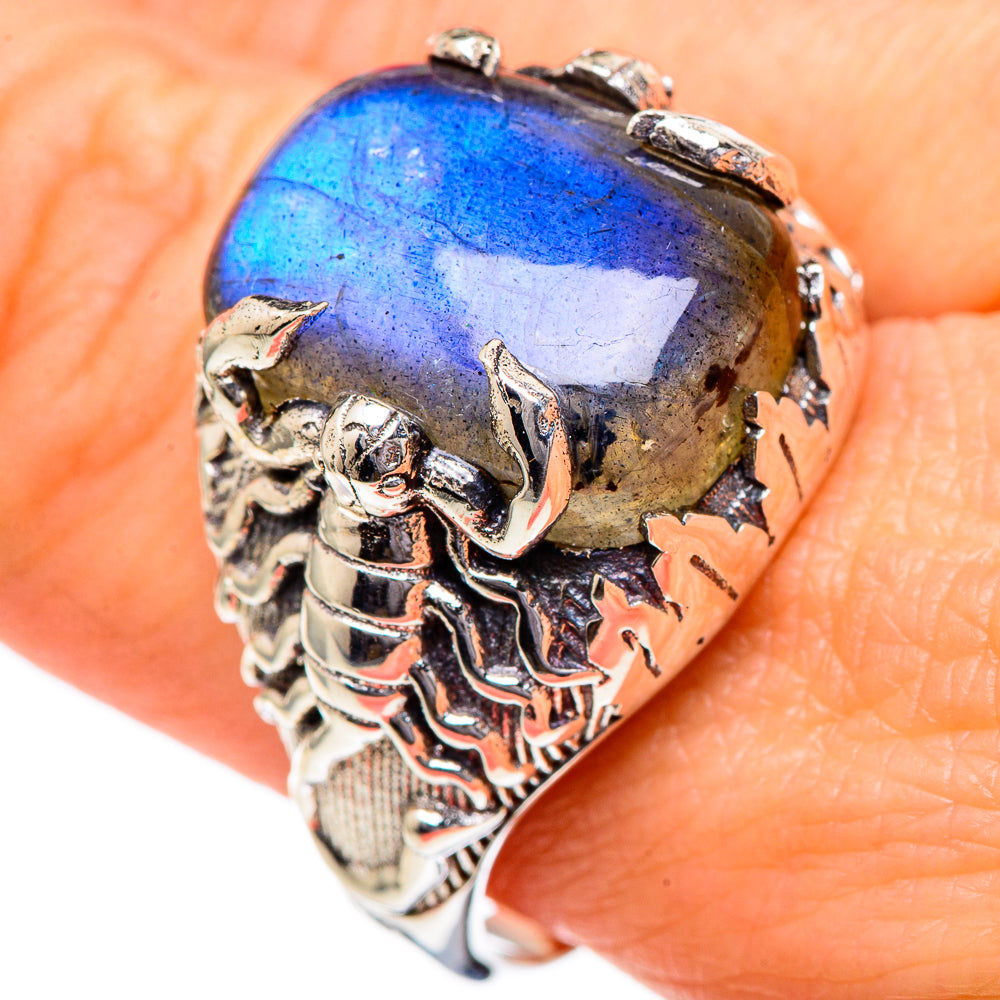 Labradorite Rings handcrafted by Anasilvercos - RING96579