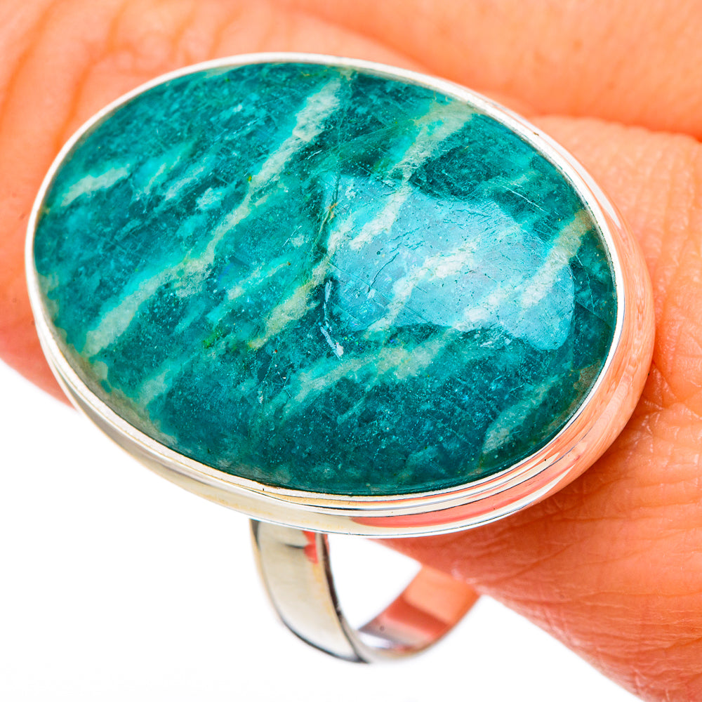 Amazonite Rings handcrafted by Anasilvercos - RING96580