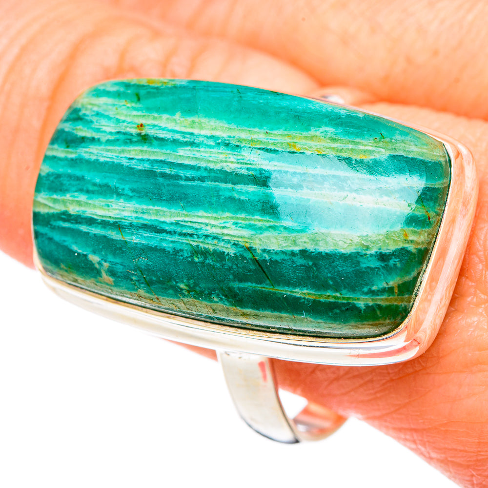 Amazonite Rings handcrafted by Anasilvercos - RING96581