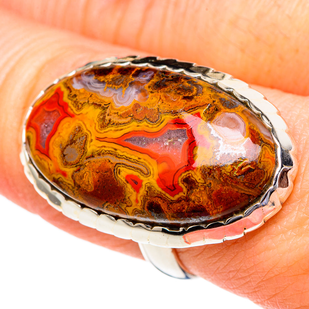 Moroccan Agate Rings handcrafted by Anasilvercos - RING96586