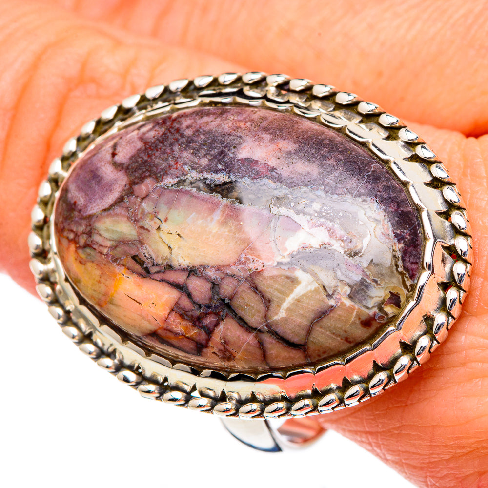 Wild Horse Jasper Rings handcrafted by Anasilvercos - RING96587