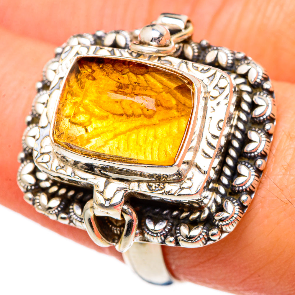 Citrine Rings handcrafted by Anasilvercos - RING96590