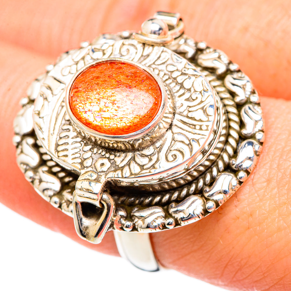 Sunstone Rings handcrafted by Anasilvercos - RING96591