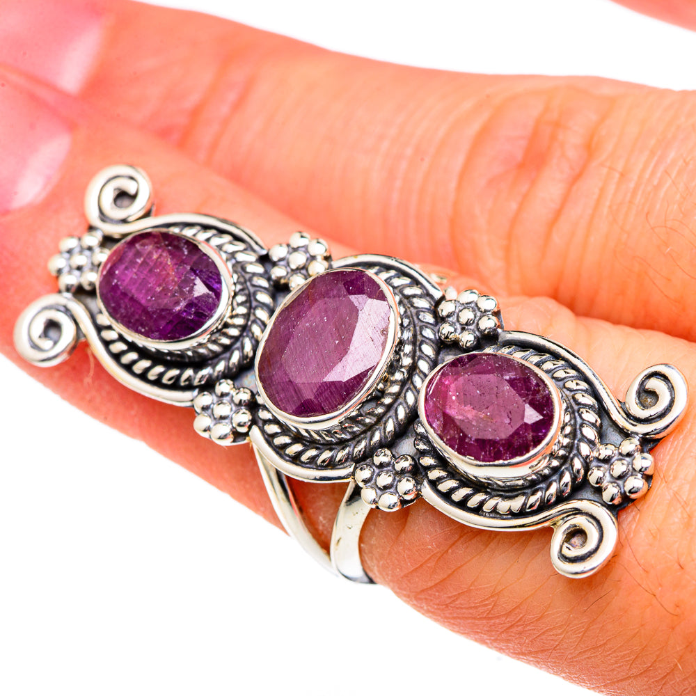 Ruby Rings handcrafted by Anasilvercos - RING96594