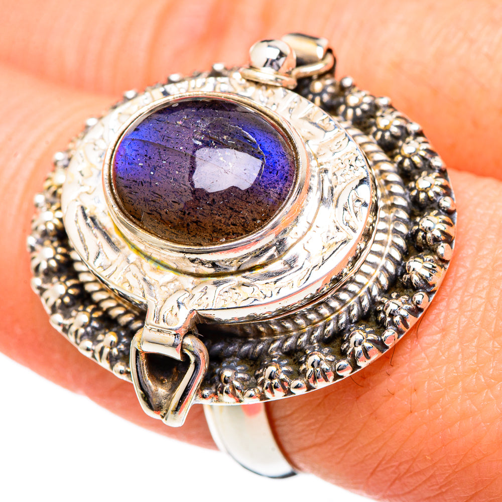 Labradorite Rings handcrafted by Anasilvercos - RING96604