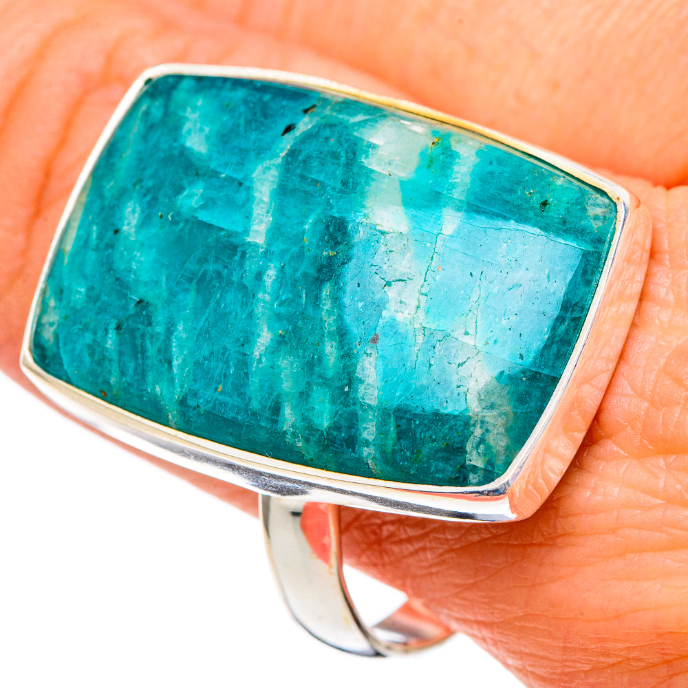 Amazonite Rings handcrafted by Anasilvercos - RING96618