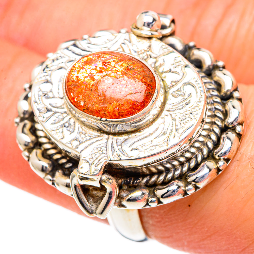 Sunstone Rings handcrafted by Anasilvercos - RING96628