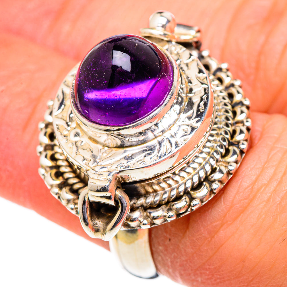 Amethyst Rings handcrafted by Anasilvercos - RING96634