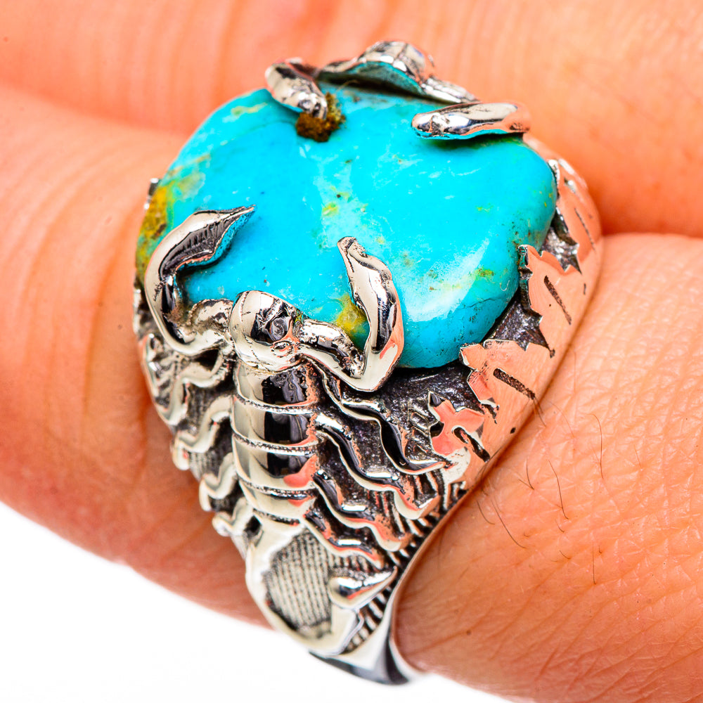 Chrysocolla Rings handcrafted by Anasilvercos - RING96643