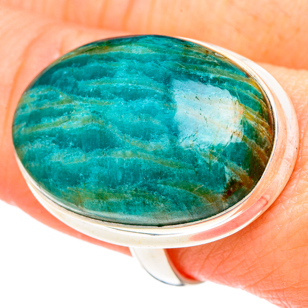 Amazonite Rings handcrafted by Anasilvercos - RING96647